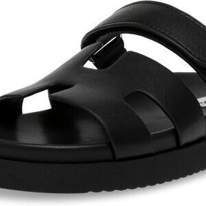 STEVE MADDEN Mayven Black Leather